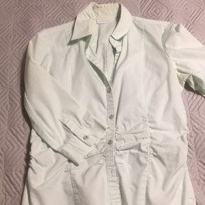 Mint Green Button Down